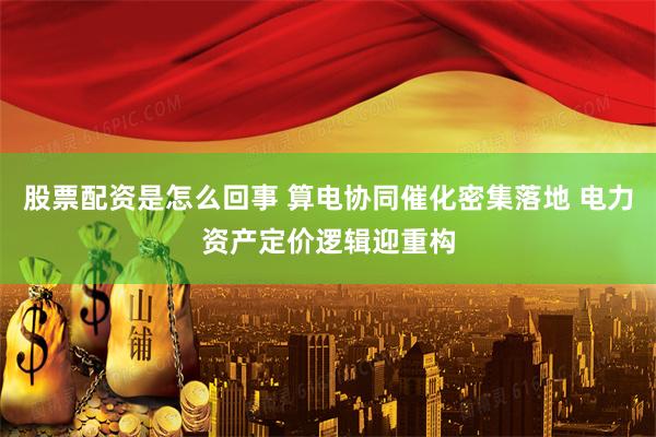 股票配资是怎么回事 算电协同催化密集落地 电力资产定价逻辑迎重构
